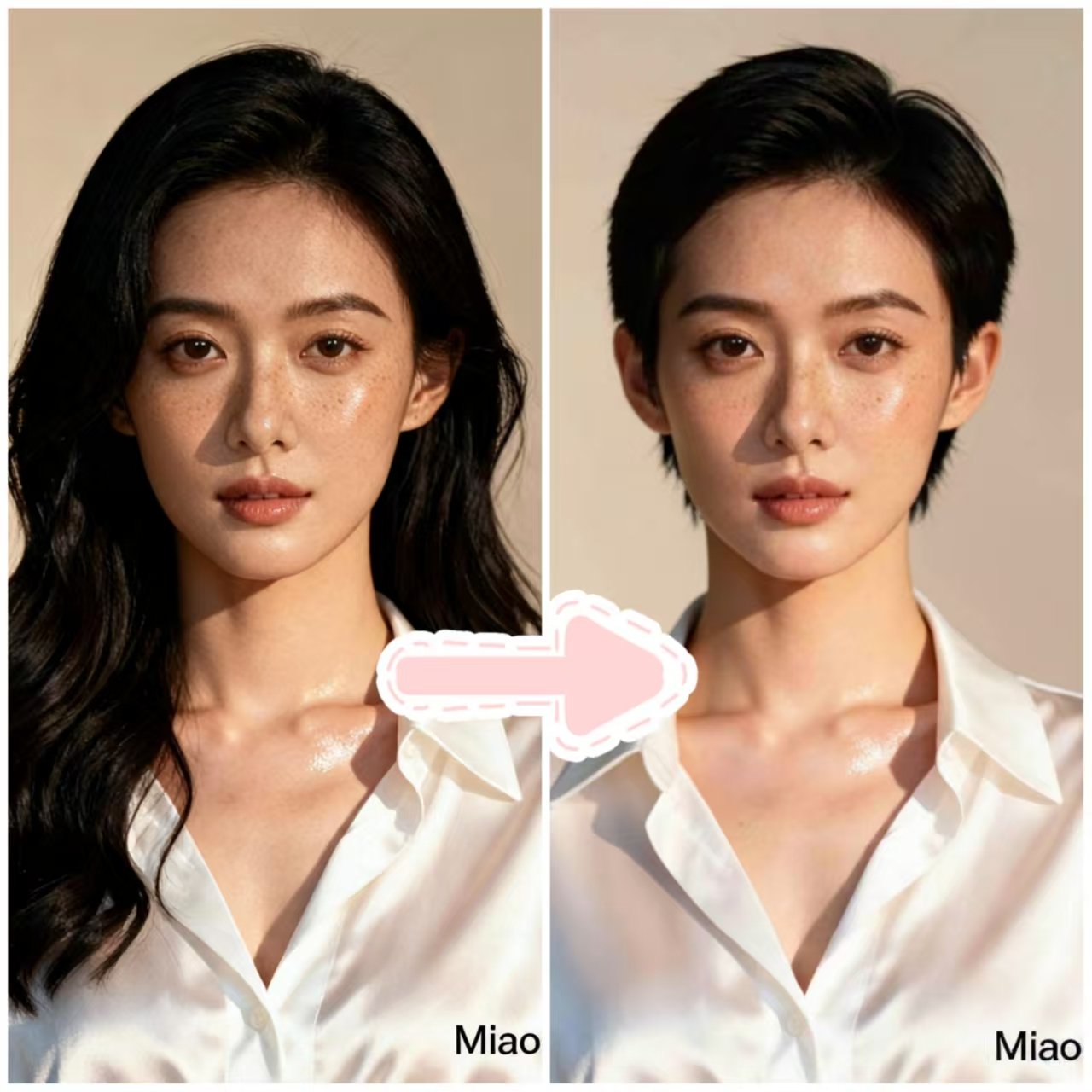 修改发型